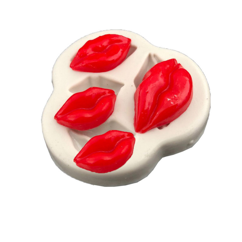 Kitchen Gadgets And Tools - Sexy Lips Silicone Mold Fondant Mould