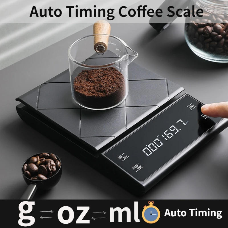 Kitchen Gadgets Electronic - USB Charging Kitchen Coffee Scale with