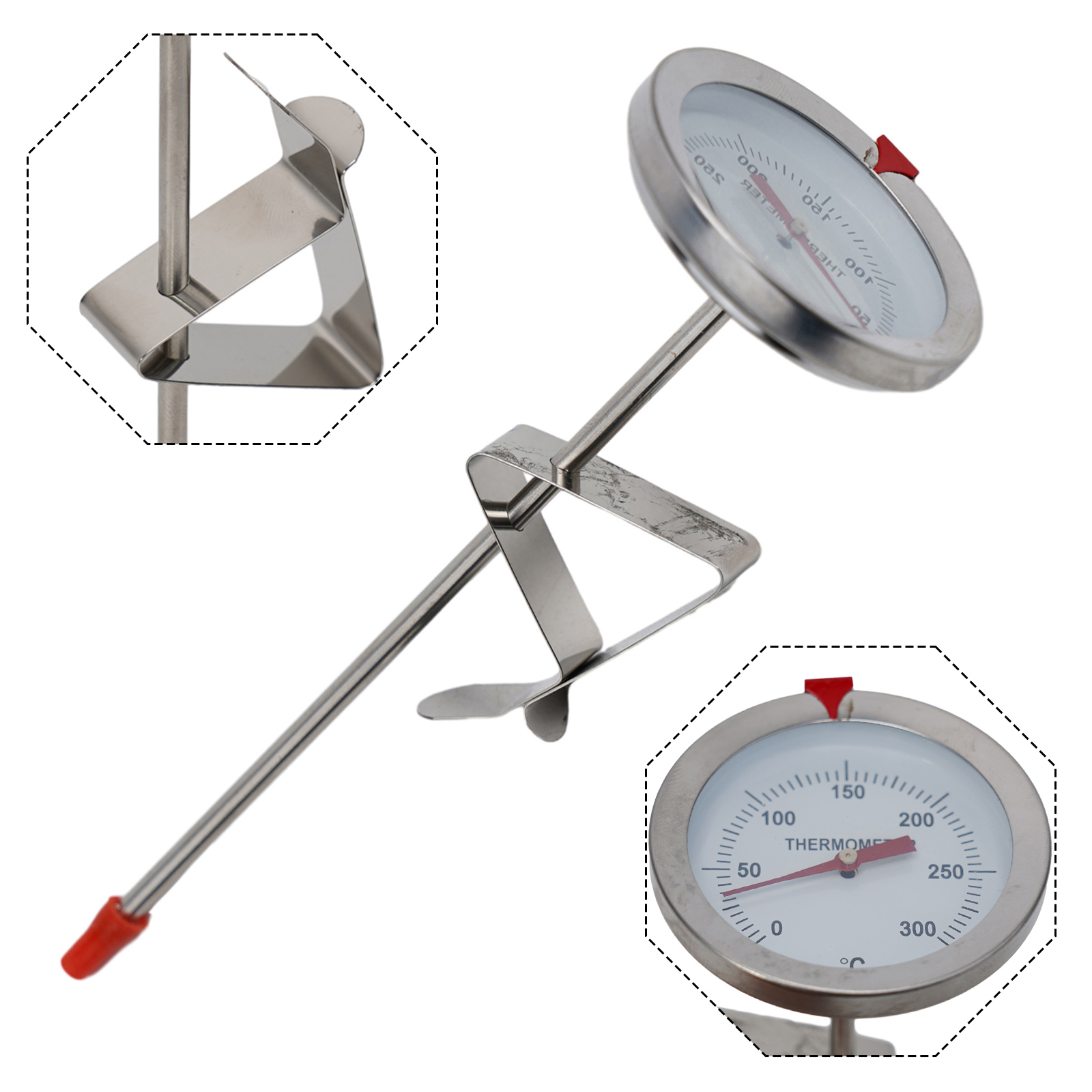 Kitchen Gadgets And Tools - Stainless Steel Probe Thermometer Kitchen Tools