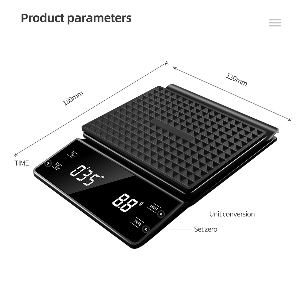Smart Coffee Electronic Scale  - Kitchen Gadgets Electronic review and price