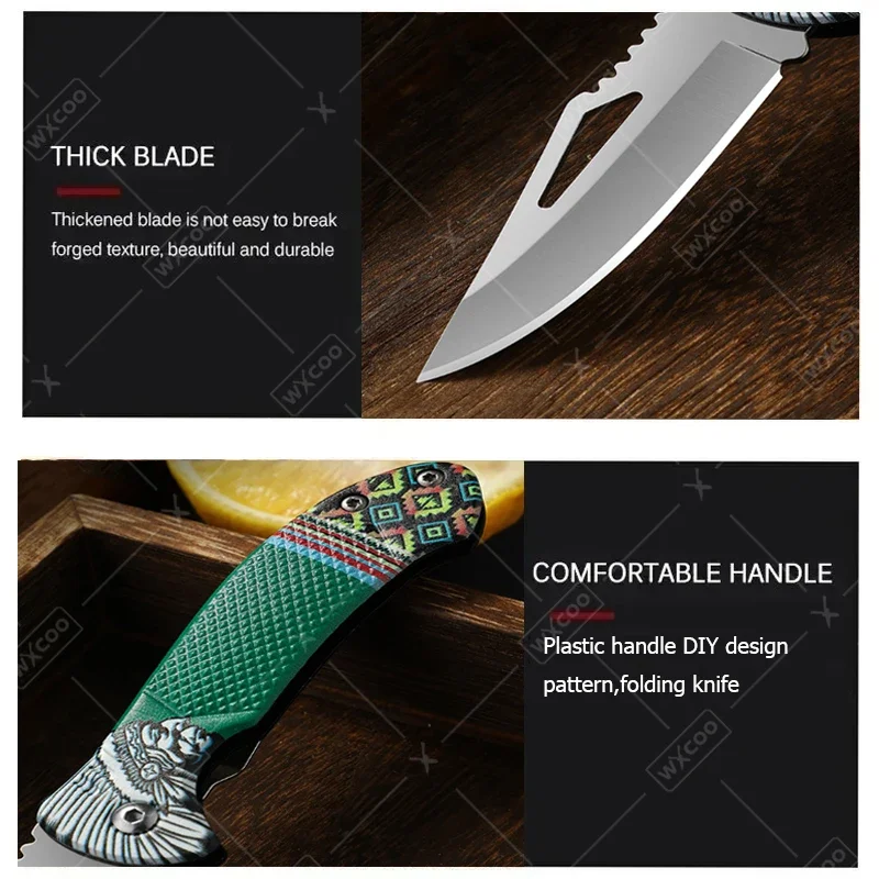 WXCOO Folding Knife Stainless  - Kitchen Gadgets Pakistan review and price