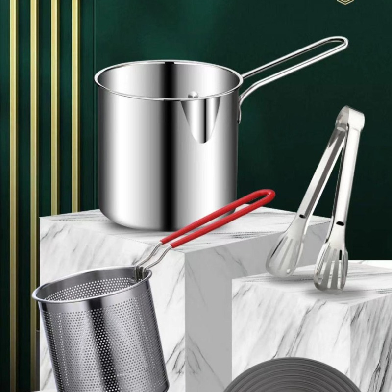 304 Stainless Steel Deep Fryer - Kitchen Gadgets Electronic review and price