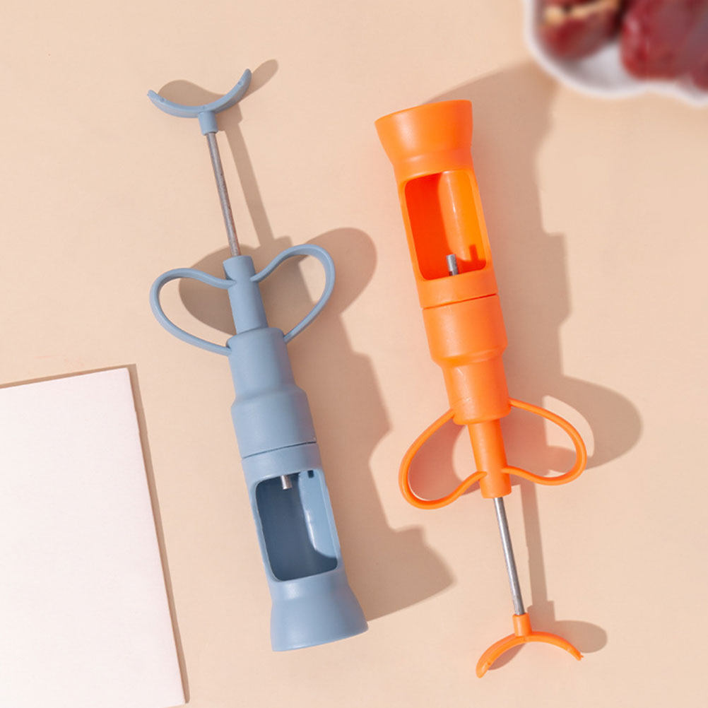 Manual Jujube Corer 2Pcs Red D - Kitchen Gadgets And Tools review and price