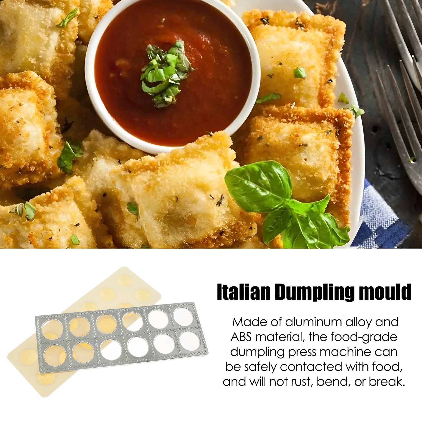 Dumpling Mold 12 Holes Ravioli - Kitchen Gadgets Pakistan review and price