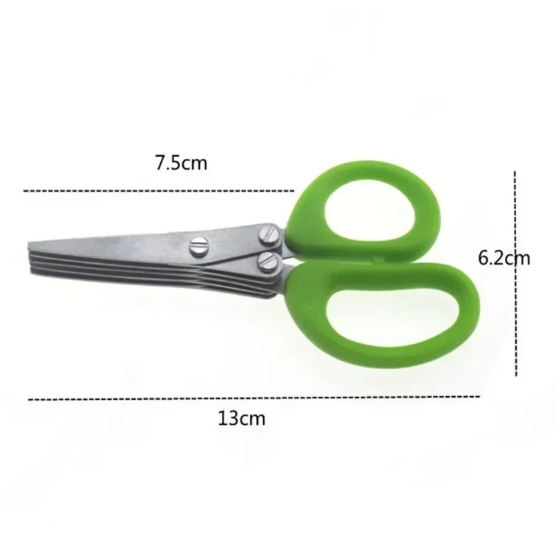 Time Saving Herb Scissors 5 Bl - Herb Scissors 5 Blade review and price