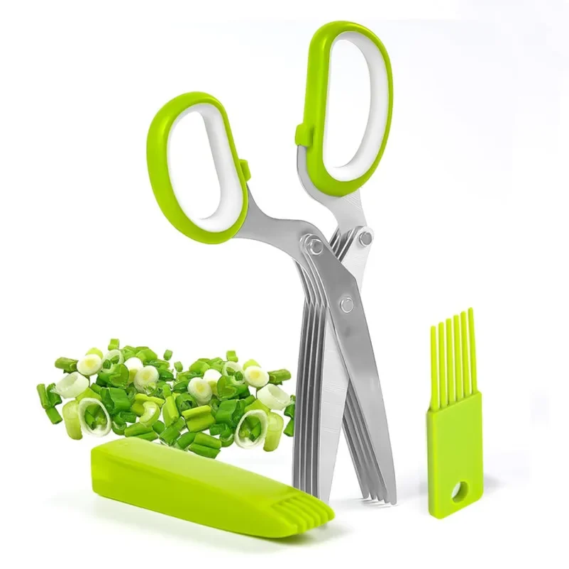 Herb Scissors Stainless Steel  - Herb Scissors 5 Blade review and price