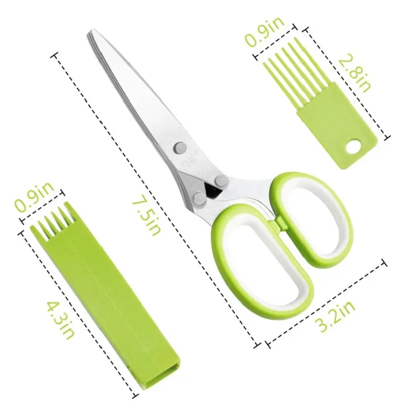 Herb Scissors Stainless Steel  - Herb Scissors 5 Blade review and price