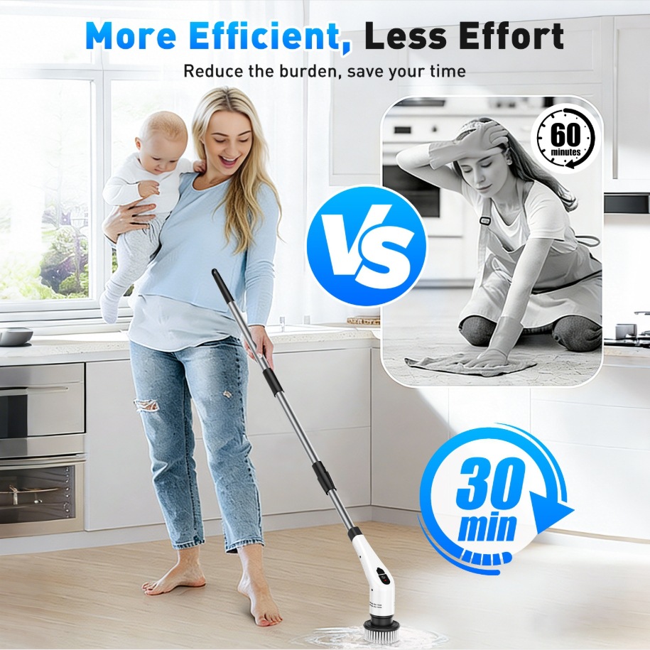 TINSOL 12 in 1 Electric Cleani - Kitchen Gadgets Electronic review and price