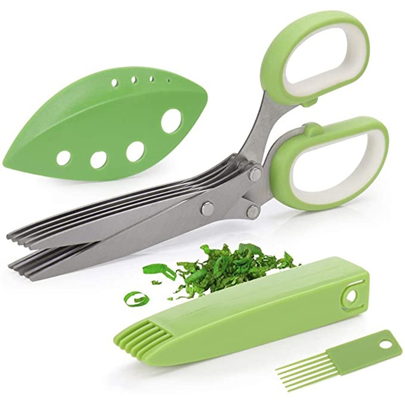 Herb Scissors With 5 Blades Ki - Herb Scissors 5 Blade review and price