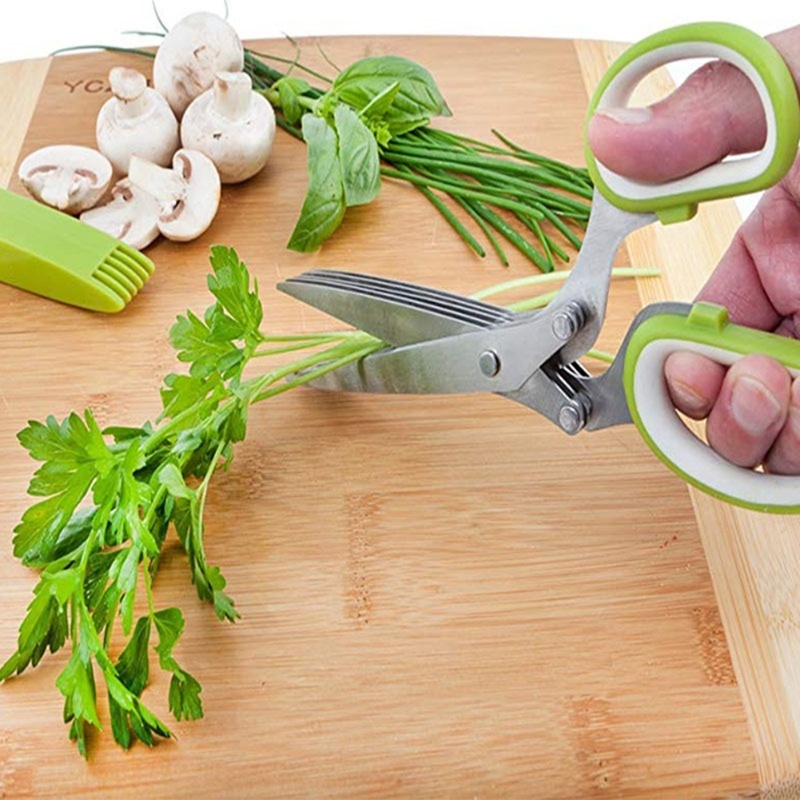 Herb Scissors With 5 Blades Ki - Herb Scissors 5 Blade review and price