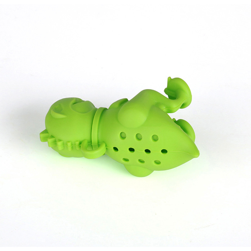 Green Silicone Dinosaur Tea St - Kitchen Gadgets Green review and price