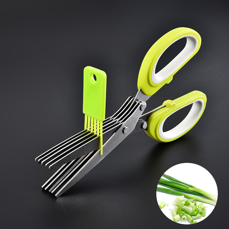 Herb Scissors  Stainless Steel - Herb Scissors 5 Blade review and price