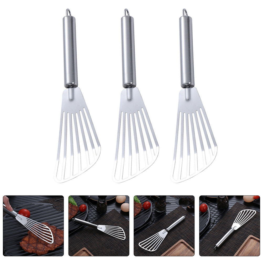 3pcs Stainless Steel Spatula F - Kitchen Gadgets And Tools review and price