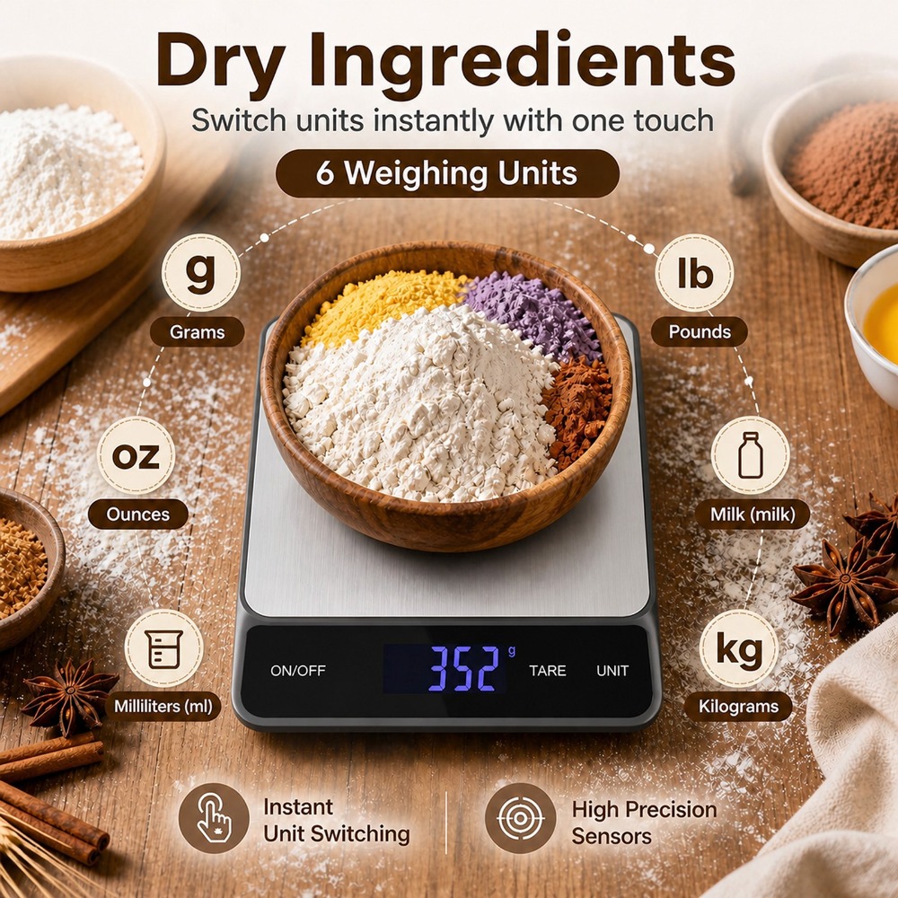 Waterproof Digital Kitchen Sca - Kitchen Gadgets Electronic review and price