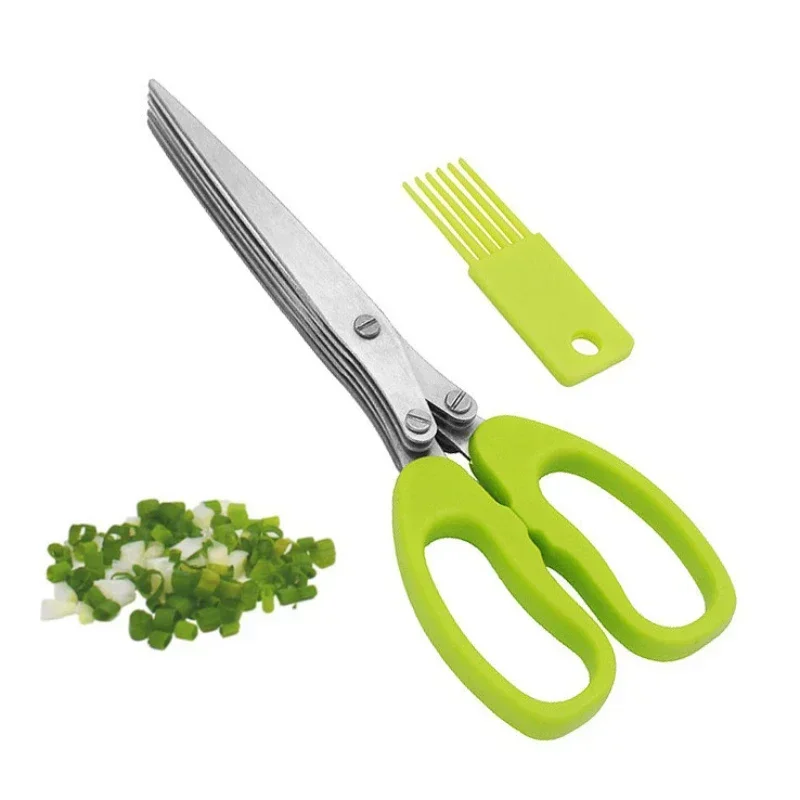 Kitchen Scissors Multifunction - Herb Scissors 5 Blade review and price