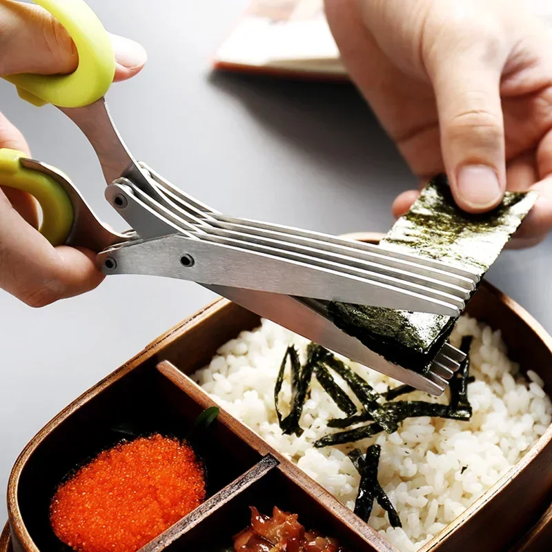 5 Blade Kitchen Scissors Scall - Herb Scissors 5 Blade review and price