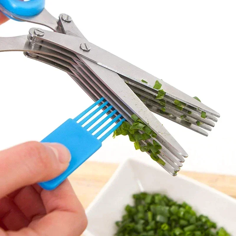 5 Blade Kitchen Scissors Scall - Herb Scissors 5 Blade review and price